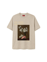 Beige Themet Tee - M
