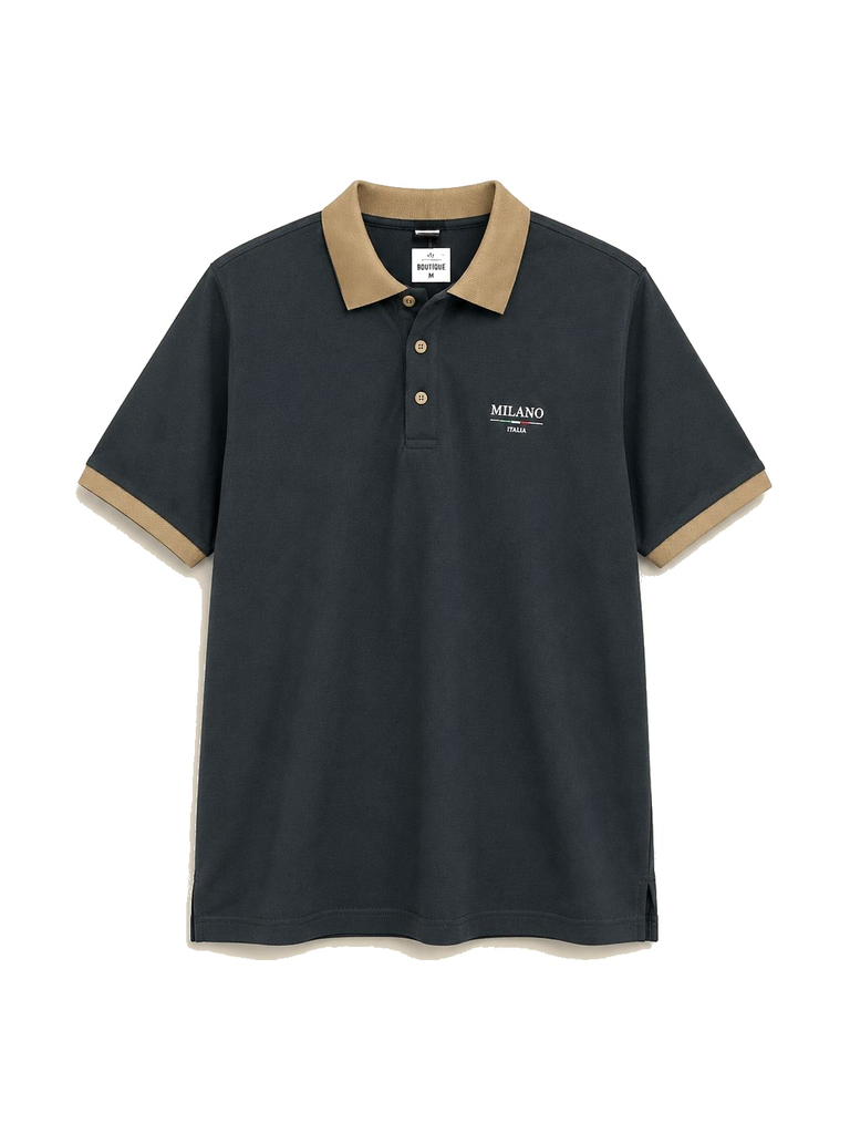 [MLN PL] Milano Navy Polo - XL